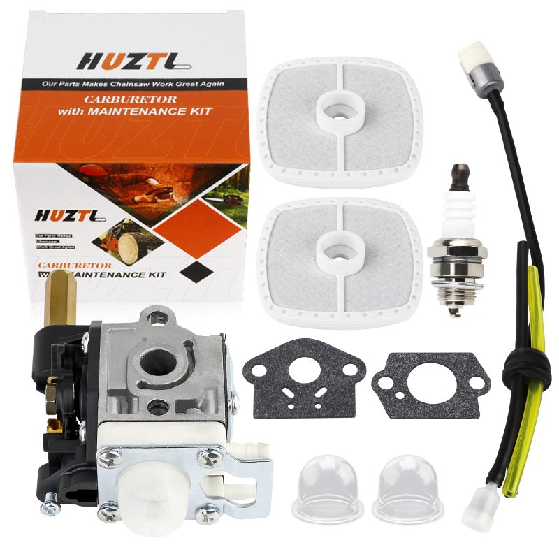 HUZTL SRM 210 Carburetor Tune Up Kit for Echo SRM210 GT200 HC150 PE200 SRM211 GT200R PE201 GT201 HC151 PPF210 PPF211 HCR150 SHC210 SHC211 SHC212 Trimmer Weed Eater Parts - Image 1